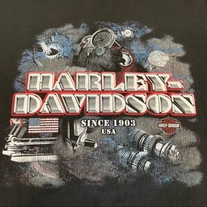 Harley Davidson black shirt 2XL